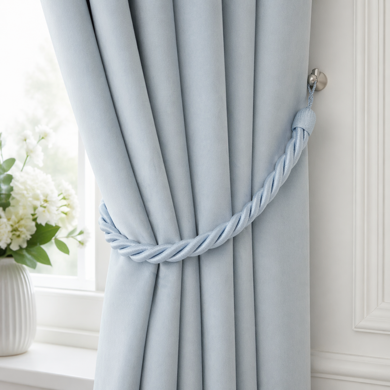 Тримач для штор ROPE TIE BACK L93cm (Seaspray)